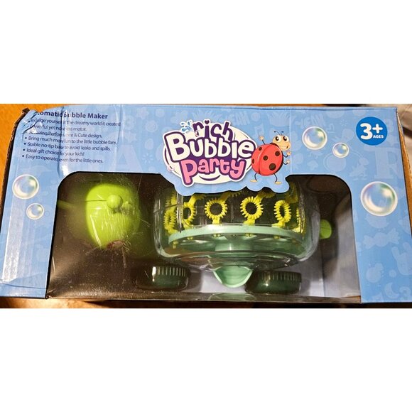 Automatic Snail Bubble Maker Toy For Kids Ages 3+  Battery Operated Series  Leak - Picture 3 of 5